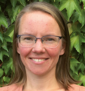 This is the picture of Katja Weickmann, the project manager of the Global Nature Fund (GNF).