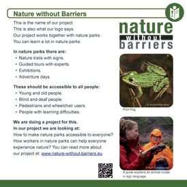 Here, you can download the barrier-free project information leaflet