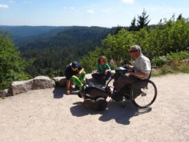 Die Bilder zeigen eine Exkursion im Nationalpark Schwarzwald_Bildautor NP Schwarzwald